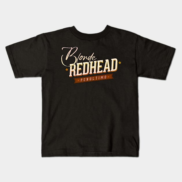 Blonde Redhead Penultimo Kids T-Shirt by lefteven